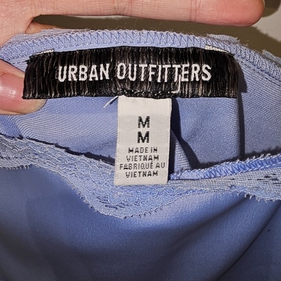 Urban Outfitters Serene Goddess Satin Slip Dress M - Picture 4 of 9